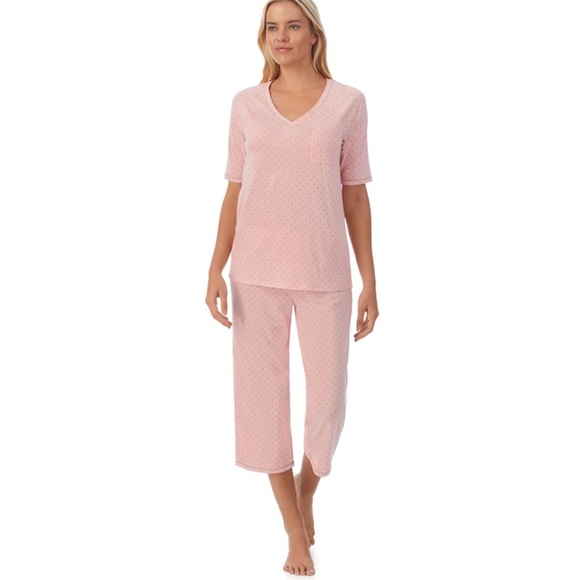 Cuddl Duds Women’s Moisture-Wicking 2-Piece Pajama Set Pink Size Small NWT - Picture 1 of 6